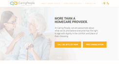 Desktop Screenshot of caringpeopleinc.com